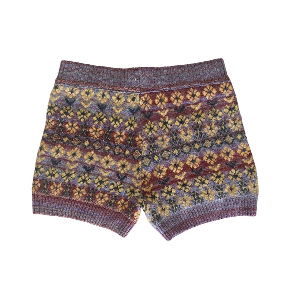Zara High Waisted Jaquard Knit Short - Picture 9 of 10